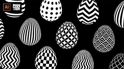 Easter Eggs Design Process | Adobe Illustrator Tutorial