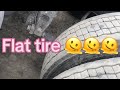 My Trailer w/ a Flat Tire • Let’s Pretrip | Female Trucker 🚛✨