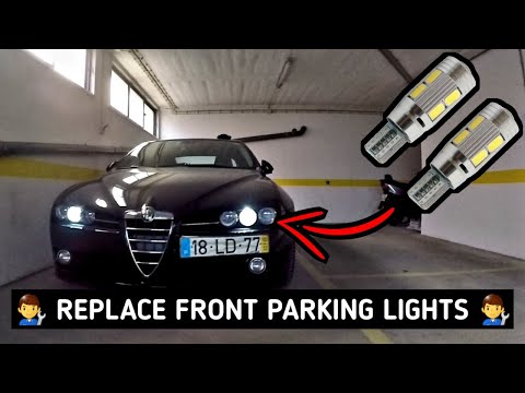 DIY / How to... # Replace PARKING FRONT LIGHTS || Alfa Romeo 159