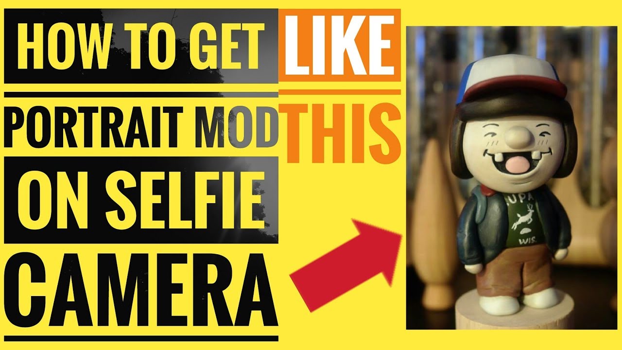 How to get portrait mode on your selfie camera| Android 6 above device supported