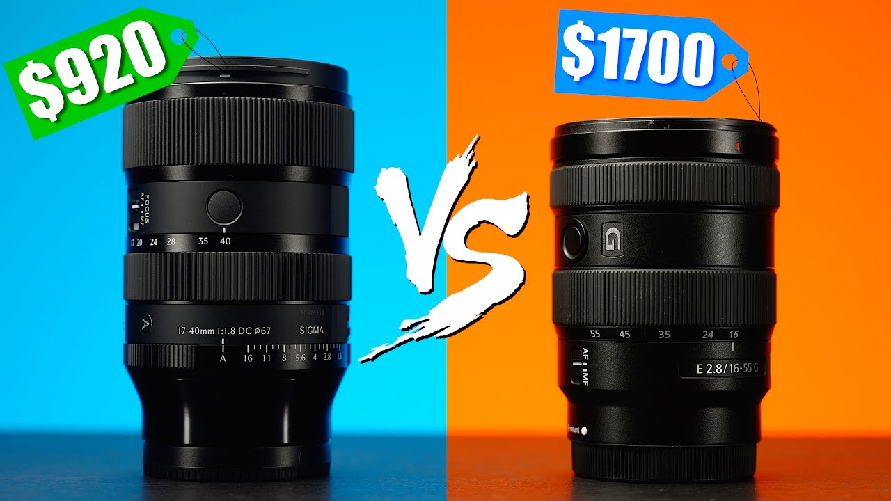 STILL KING? Sigma 17-40mm f1.8 vs Sony 16-55mm f2.8 G Comparison
