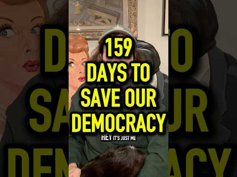 Larry and I Love Democracy |159 Days to Save our Democracy | Paula Poundstone