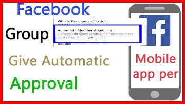 Facebook Group Automatic Member Approval in Facebook Group 2020 in Hindi.