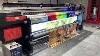 3 2m roll to roll UV printer With Ricoh GEn5