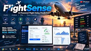 Details FlightSense: AI Powered Flight Delay Prediction | Aviation Analytics Web App | Flask, ML, Data Guide