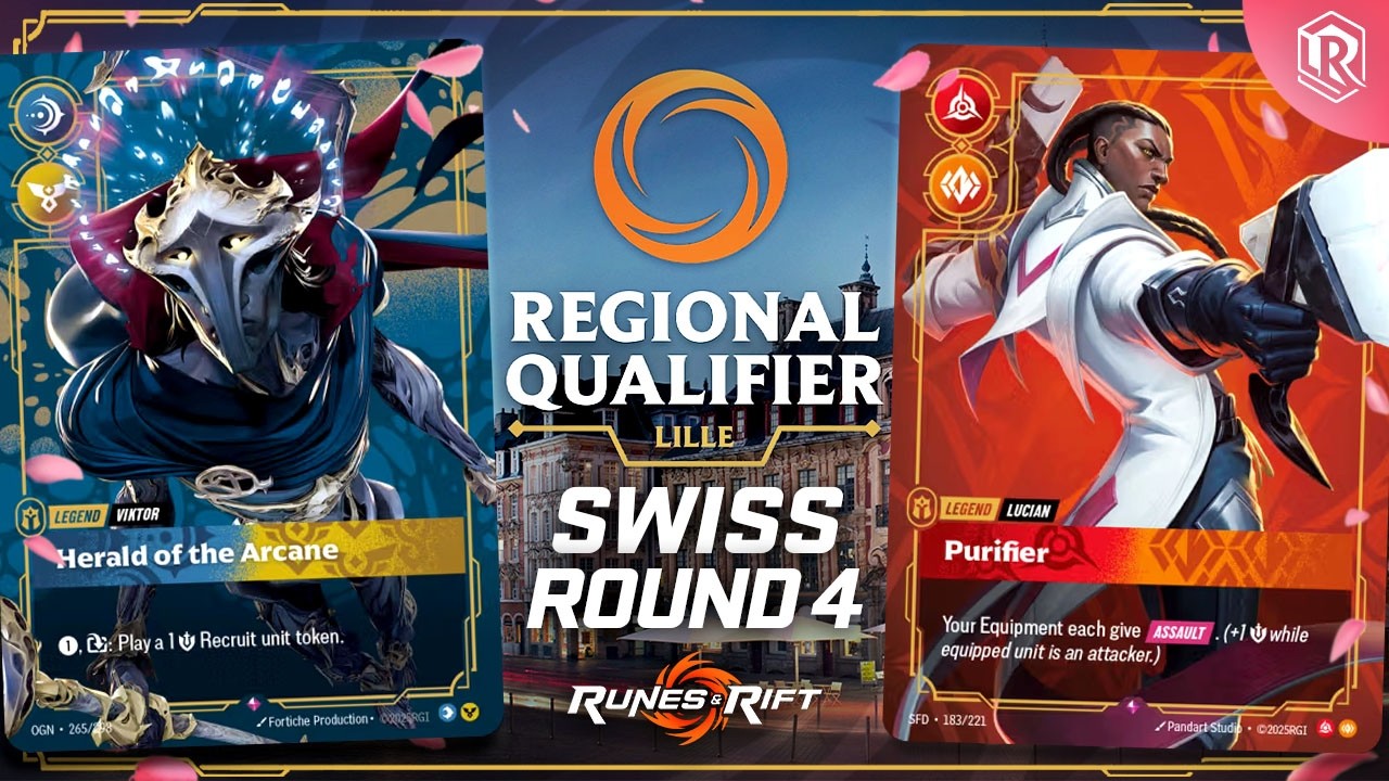 Riftbound Regional Lille - Viktor vs Lucian - Round 4 | Spiritforged ...