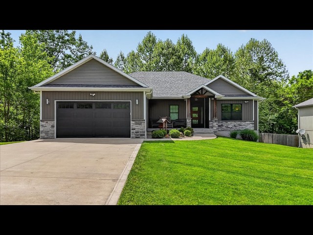 Modern Country Custom Ranch in Warrensburg MO | Near Whiteman...