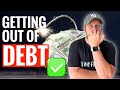 GETTING OUT OF DEBT BEFORE WEALTH BUILDING?