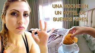 NOS QUEDAMOS EN UN HOTEL DE BUENOS AIRES ⭐ ⭐ ⭐  - Comida, Precio y EL ALBORNOZ 😂  - Buenos Aires A R
