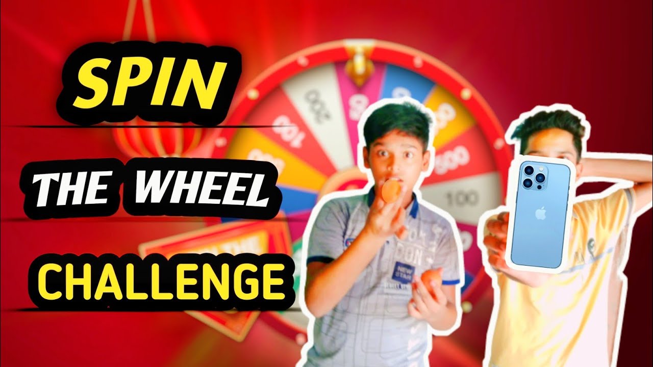 Spin The Wheel Challenge 😱 first Spin iphone omg 😱vlog Sarker Vlog