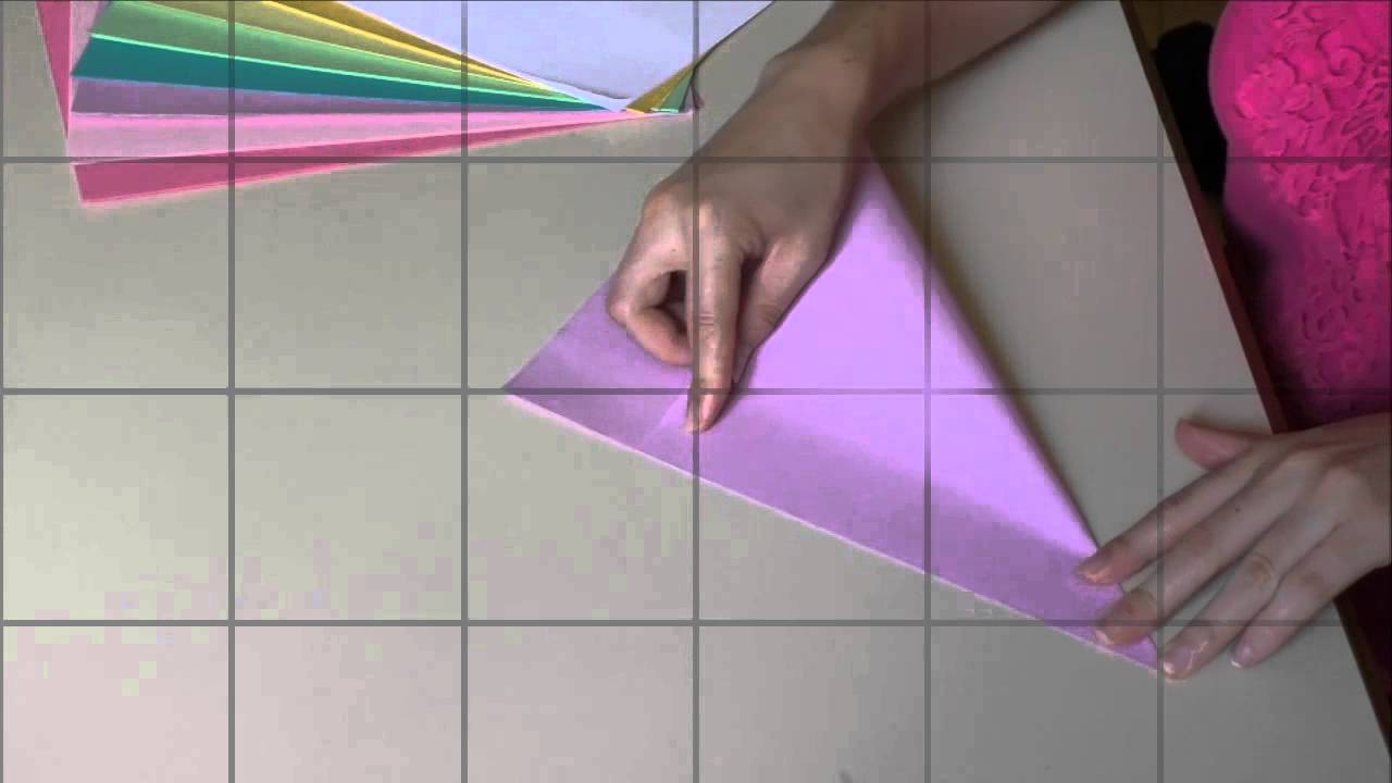 Corin Girard makes Paper Cranes