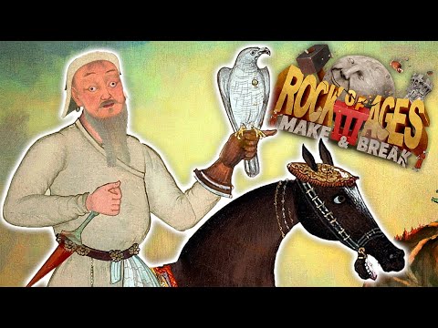 Видео: БЕДНЫЙ ЧИНГИСХАН ► Rock of Ages 3 #2
