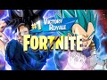 Goku et vgeta unissent leurs force sur cette game fortnite  avec kiyatat