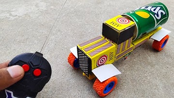 How To Make Tractor With Tanker Matches Box Remote Control At Home || RC Tractor