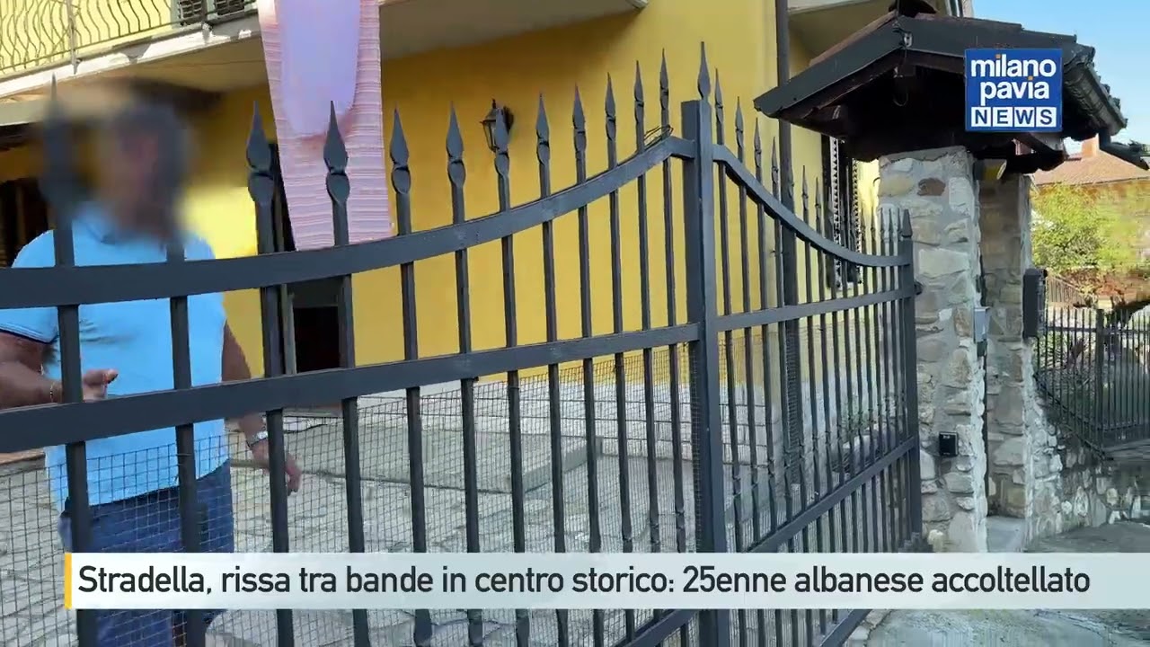 Rissa tra bande nel centro storico di Stradella: 25enne albanese accoltellato