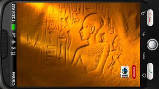 Mystery Egyptian Hieroglyphs Deluxe HD Edition 3D Live Wallpaper for Android screenshot 4