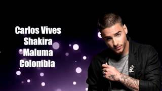 LA BICICLETA - Carlos Vives, Shakira - ft. Maluma (REMIX )