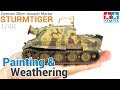 Painting and Weathering a German Tank, from start to finish! (Tamiya&#39;s 1/48 Sturmtiger)