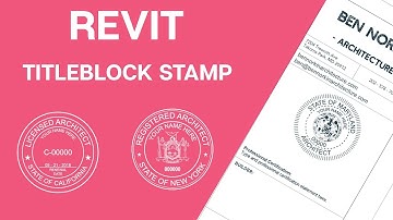 Revit Tutorial: How to Add Titleblock Stamp