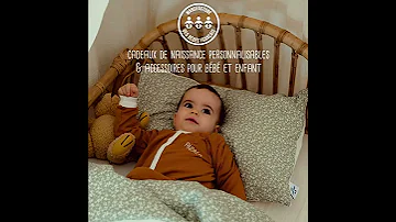 Cadeaux De Naissance Personnalisables Accessoires Pour Bébé Et Enfant 