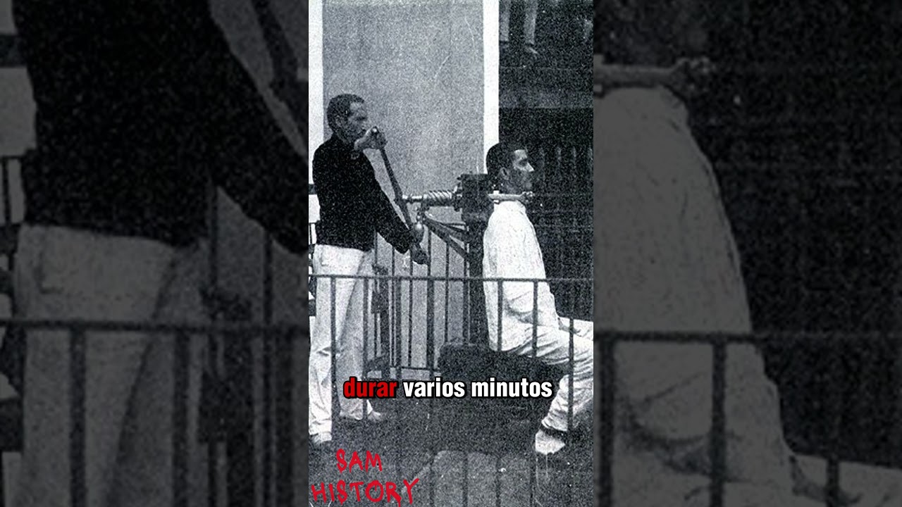 Fotografías que cuentan historias interesantes el Garrote Vil   