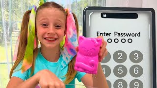 Nastya y el desafío del teléfono para niñas - YouTube