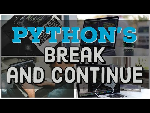Python's Break and Continue Keywords with Example Programs in Hindi