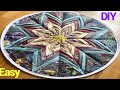 You will be amazed how easy to sew a folded star table toppernew sewing technique tutorial 30