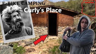 Adventure to Curlys Place | Desert EBike Camping Humbug Creek | desert tent camping