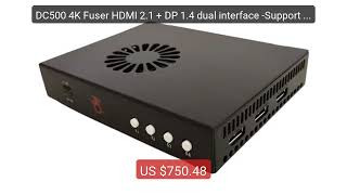 DC500 4K Fuser HDMI 2.1 + DP 1.4 dual interface -Support 1920*... — Hot Deal 2026 | Limited Offer!