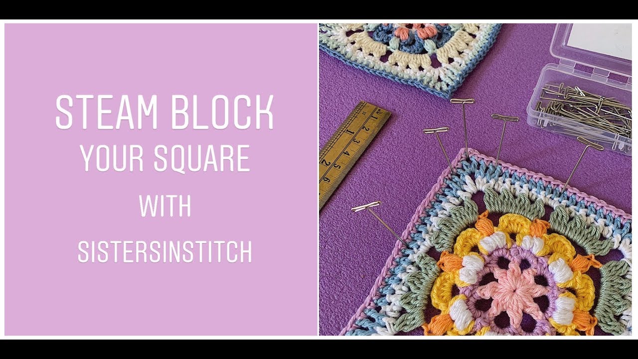 How to Block Crochet - 3 DIFFERENT METHODS! 🧶 