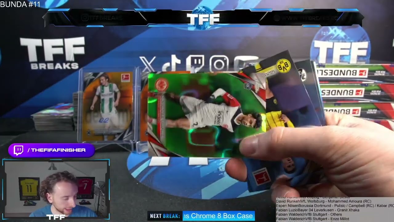 2024-25 Topps Chrome Bundesliga 12 Box PYT/PYP Case Break #11