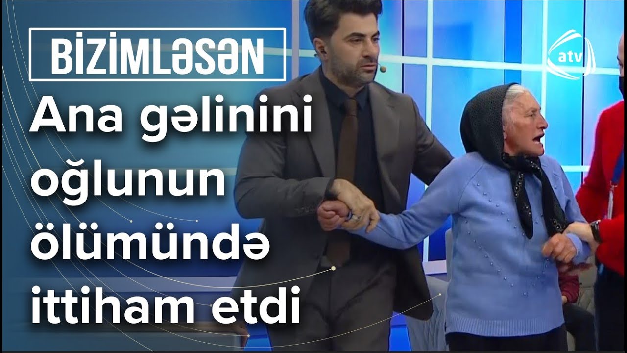 Oğlu zəhərlənərək ölən ana canlı efirdə ÜSYAN ETDİ – Bizimləsən