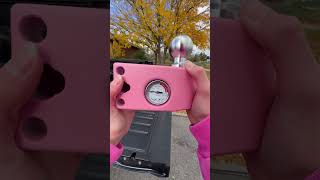 Limited Edition PINK Weigh Safe Hitch For Breast Cancer Awareness Month #towing #shorts