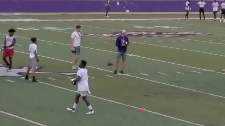 Demon Elite Football Camp NSU 2019 Skills and Dril...