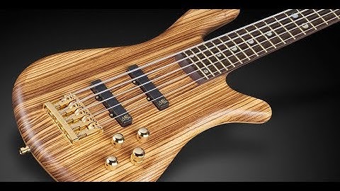 Warwick Custom Shop Masterbuilt - Streamer Stage II 5-String - 1" Zebrano Top #17-3571