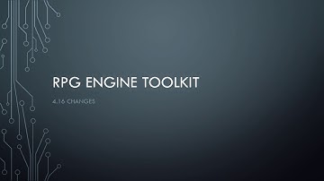 RPG Engine Toolkit Changes 4.16