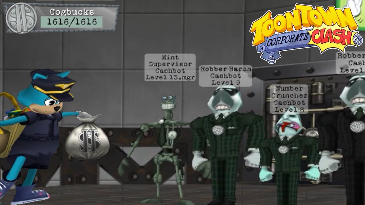 Full Coin Mint Toontown Corporate Clash YouTube