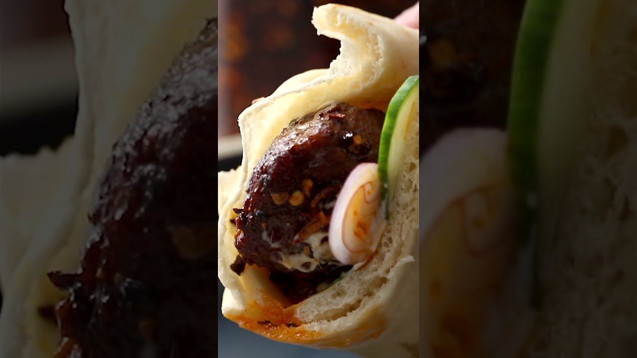 Ginger Chicken Meatball Sandos