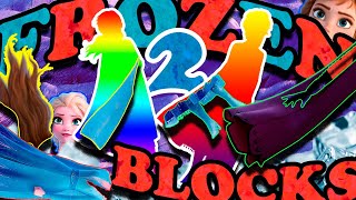 Wrong Blocks Princess Elsa Anna Frozen Wrong Heads Puzzles