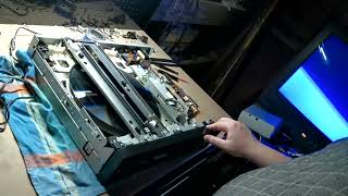 Victor HD-9300 VHD Player - Color Banding/Unstable Picture Troubleshooting and Repair
