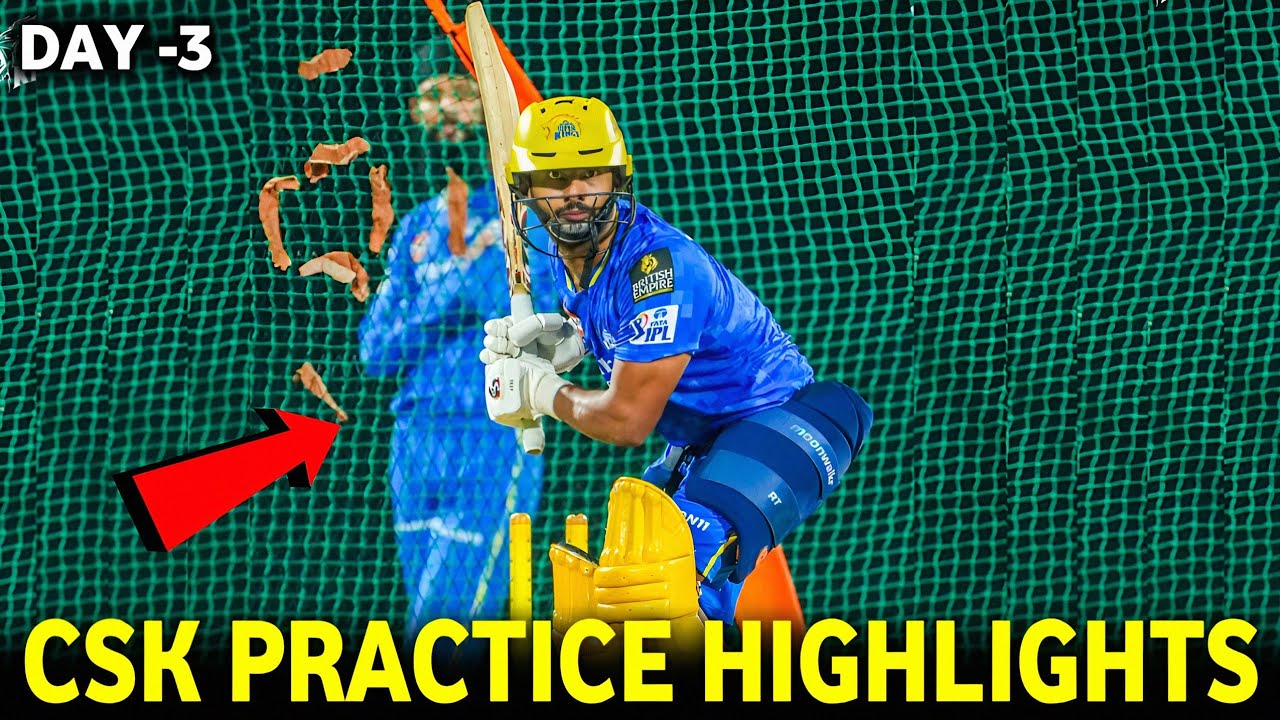 IPL 2025 : CSK Practice Match Day -3 Highlights | Ruturaj Gaikwad on ...