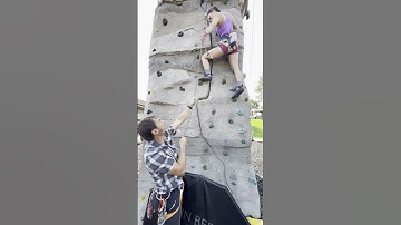 Climbing Gym Auto Belay Rescue  #climbinggym