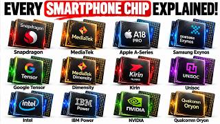 Every SMARTPHONE CHIP Explained in 9 Minutes!