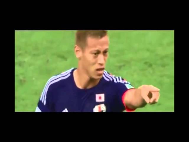本田圭佑スーパーゴール！！ ワールドカップ2014 日本代表VS