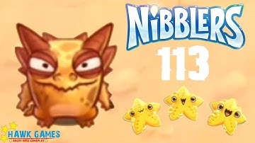Nibblers - 3 Stars Walkthrough Level 113