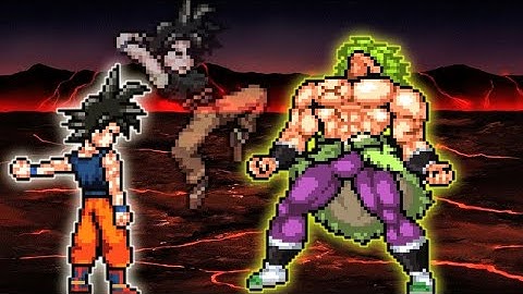 Goku UI RN V2 OP(New) VS Broly DBS OP in Jump Force Mugen