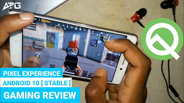 Redmi 3s/Prime Android 10 Pixel Experience ROM (Stable) Gaming Review | AshTech Galaxy