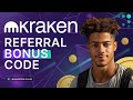 Krakencom referral code  start trade with awesome bonuses