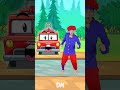Firetruck Finger Family Song 🚒 #shorts #kidssongs